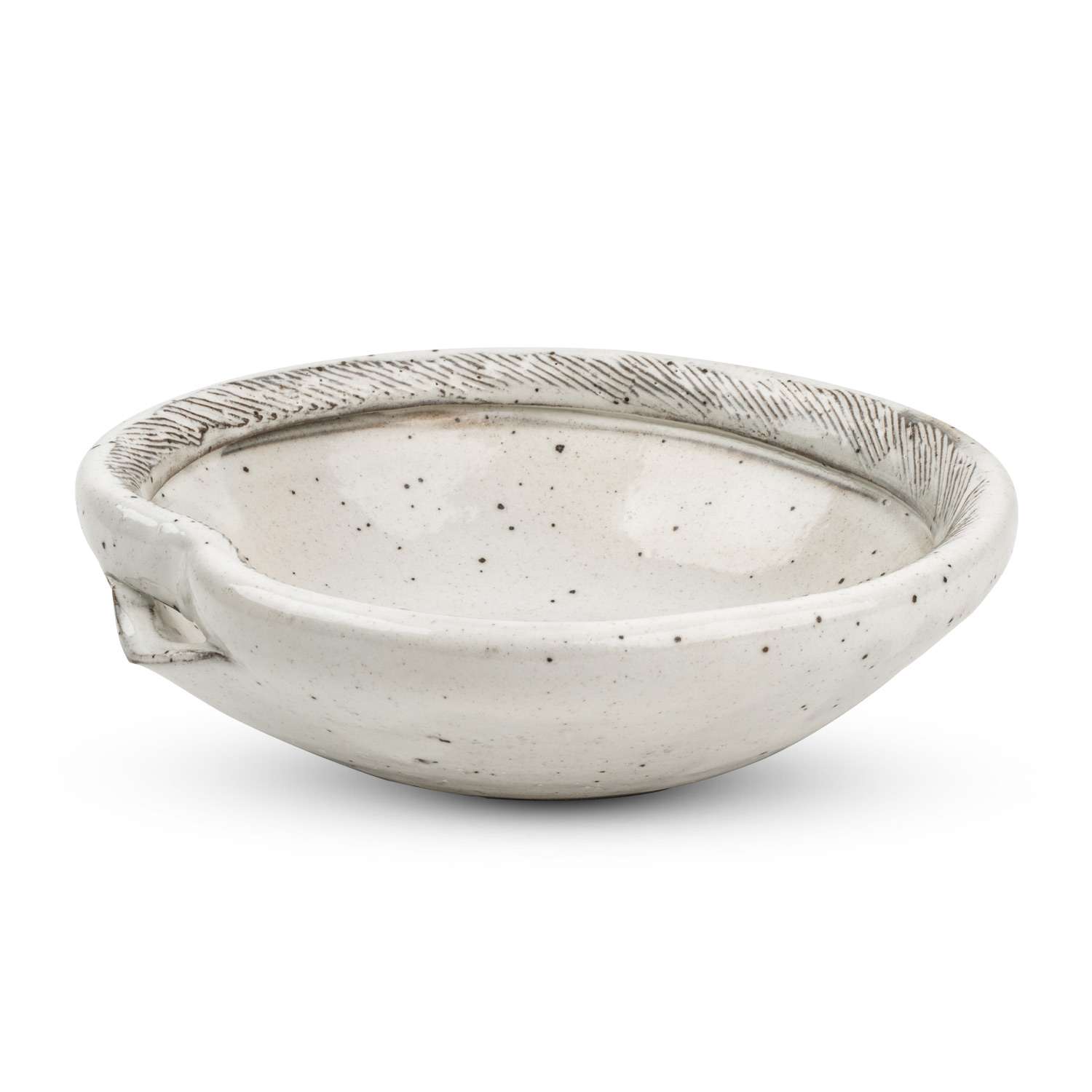 Dotted Abstract Bowl 7"