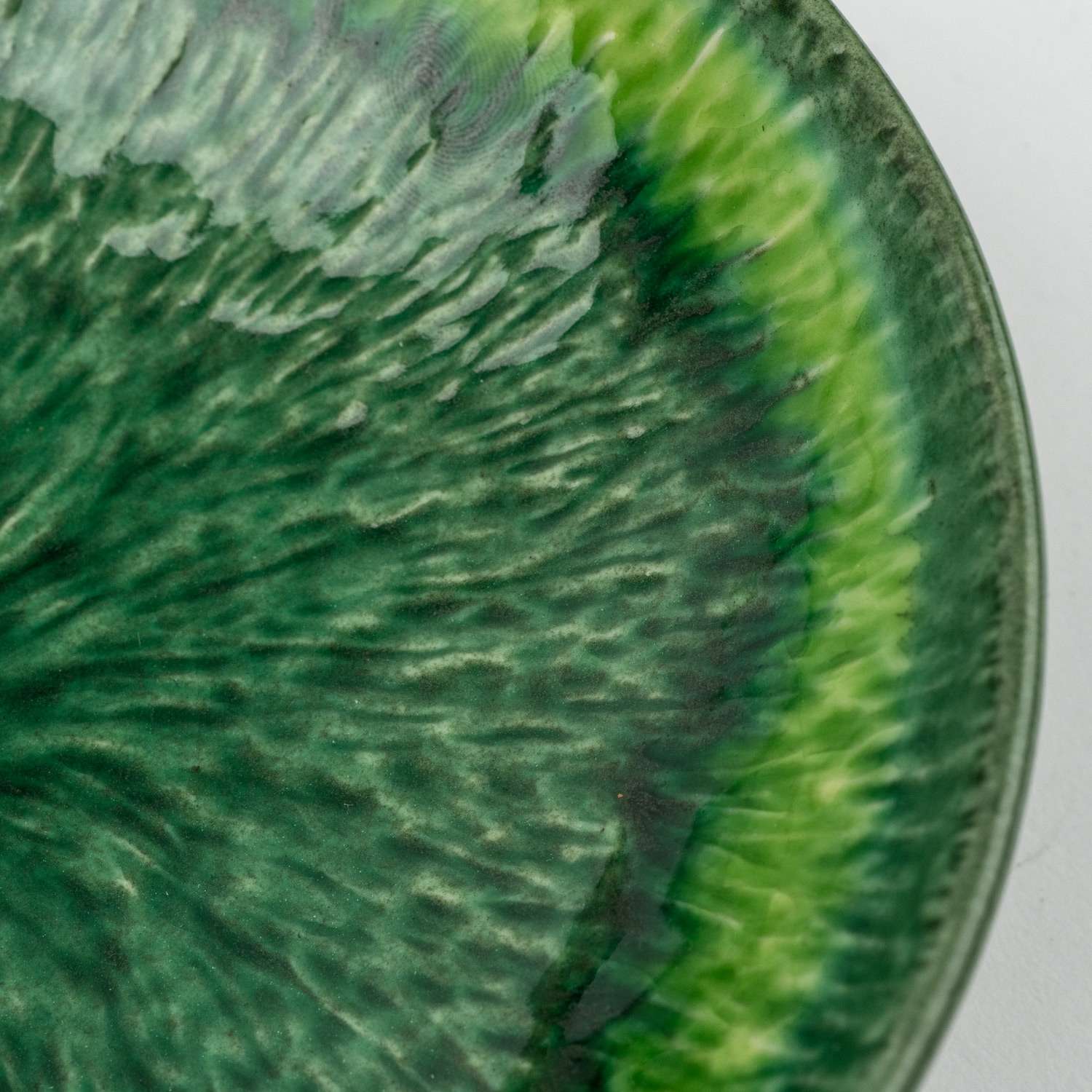Layered Green Bowl 6.5" hover-image