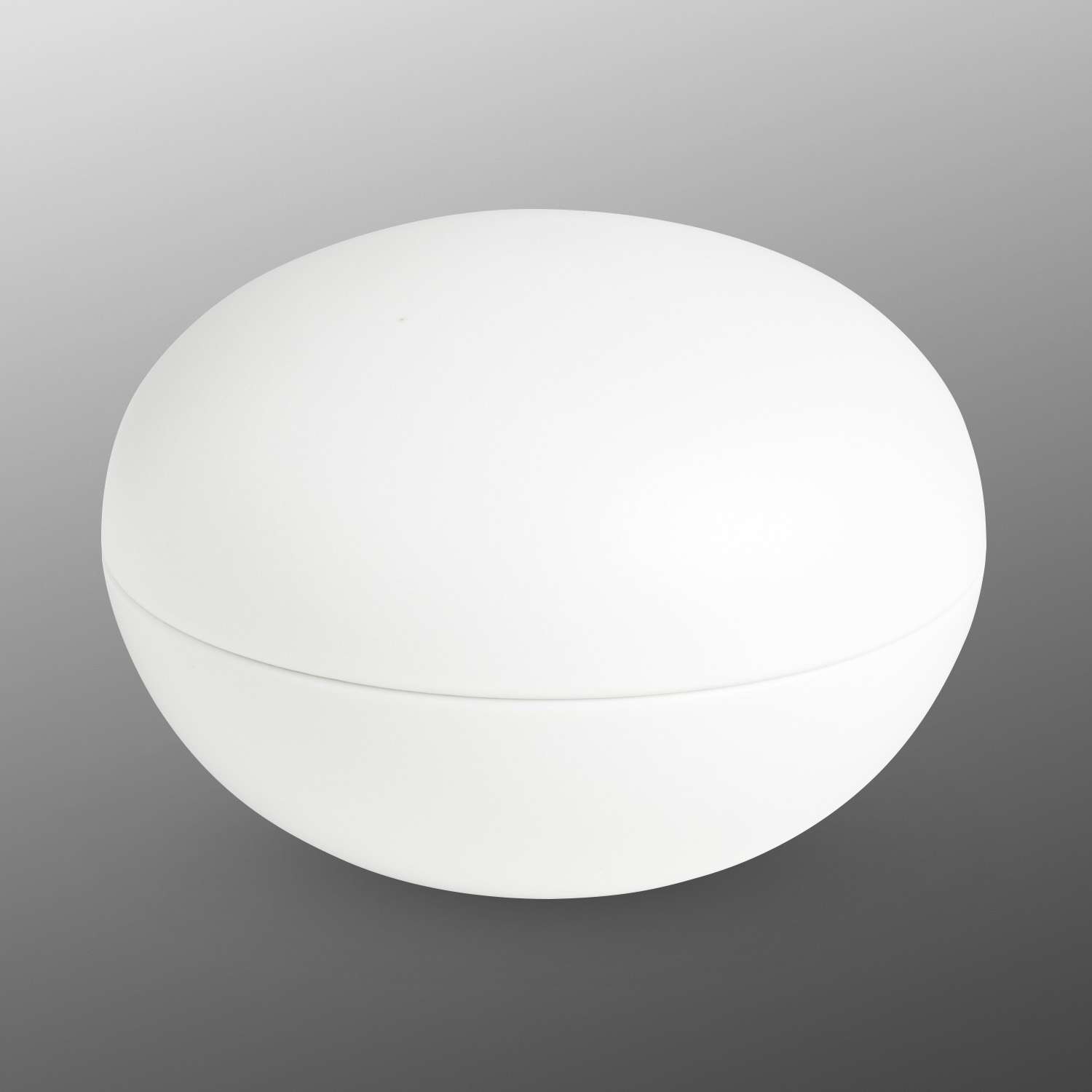 Matte White Lidded Bowl 4"