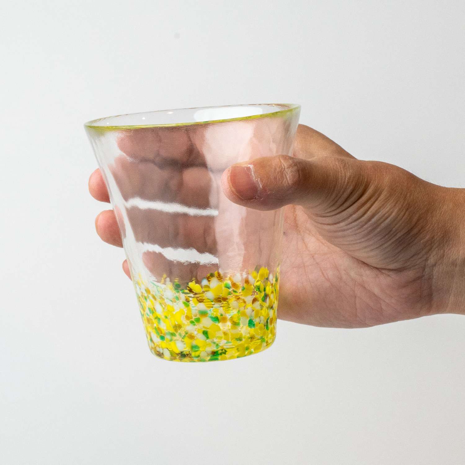Tsugaru Vidro Handmade Sunflower Tumbler hover-image