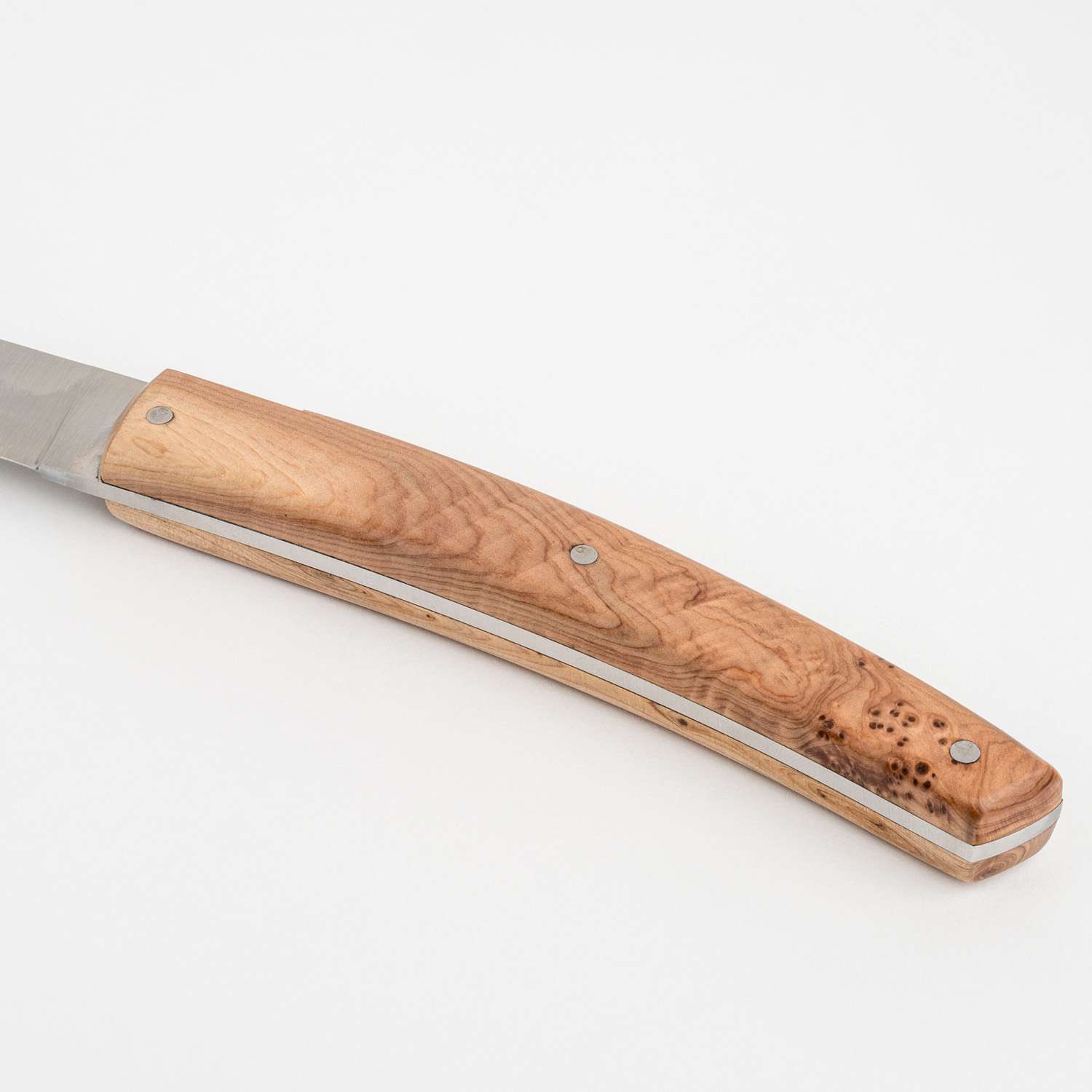 Image of Le Thiers Pirou Brasserie Steak Knives w/ Juniper Wood Handle (Set of 6) 3