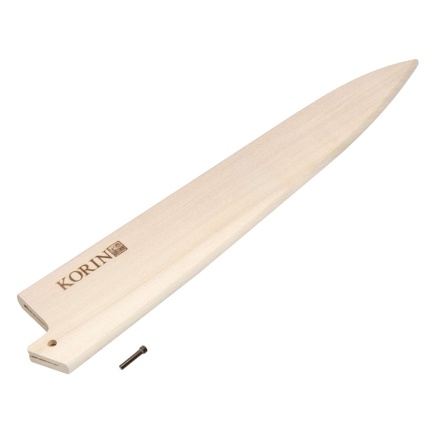 Poplar Wood Knife Sheath / Saya Cover for Slicer (Sujihiki) 9.4" (24cm)