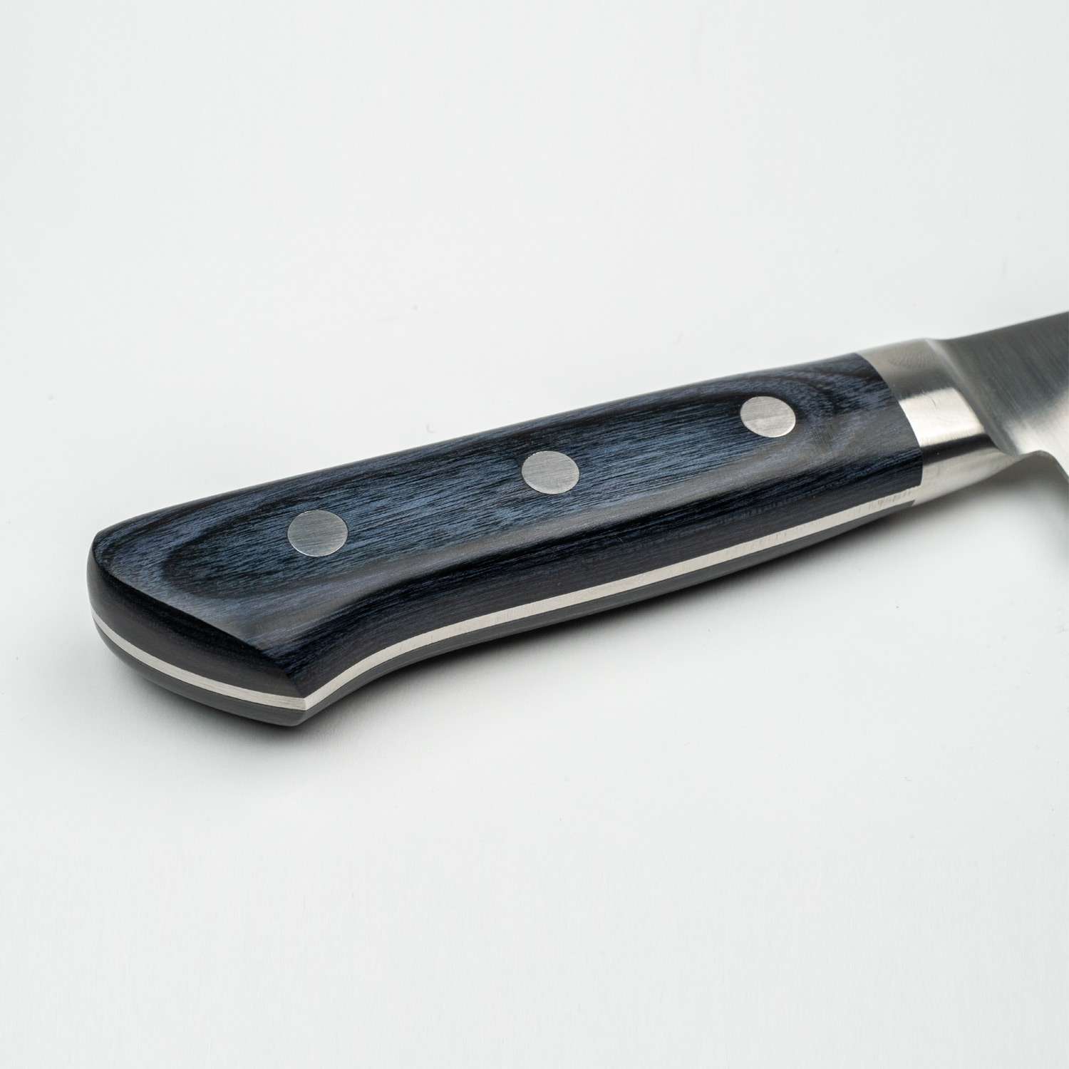 Korin Mahogany Royal Blue Inox Sujihiki 9.4" (240 mm) hover-image