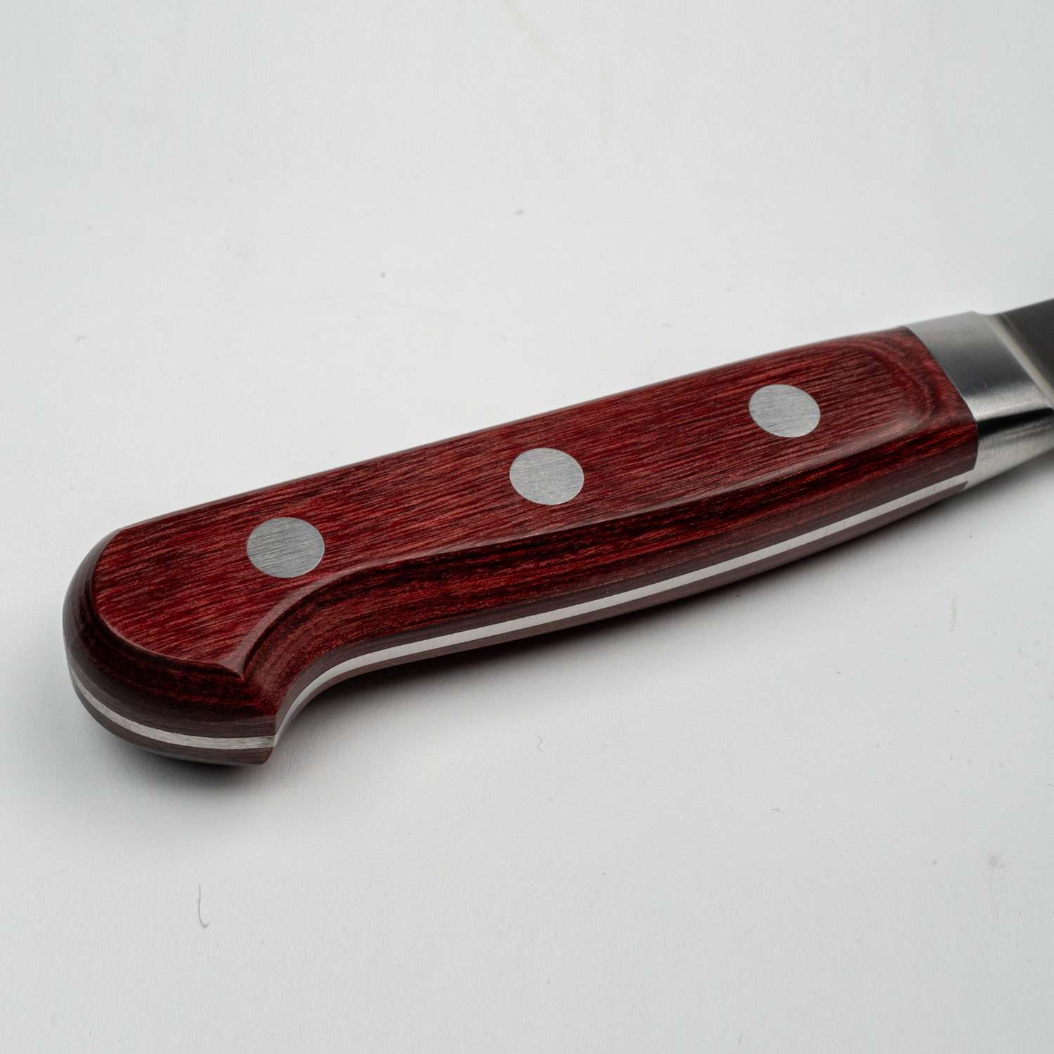 Korin Mahogany Deep Scarlet Inox Gyuto 8.2" (210 mm) hover-image