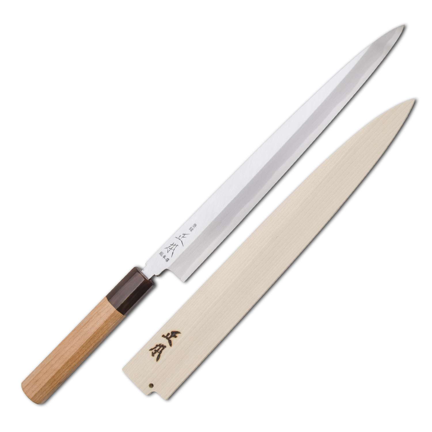 Masamoto Sohonten White #2 Hongasumi Bird Cherry Wood Handle Yanagi