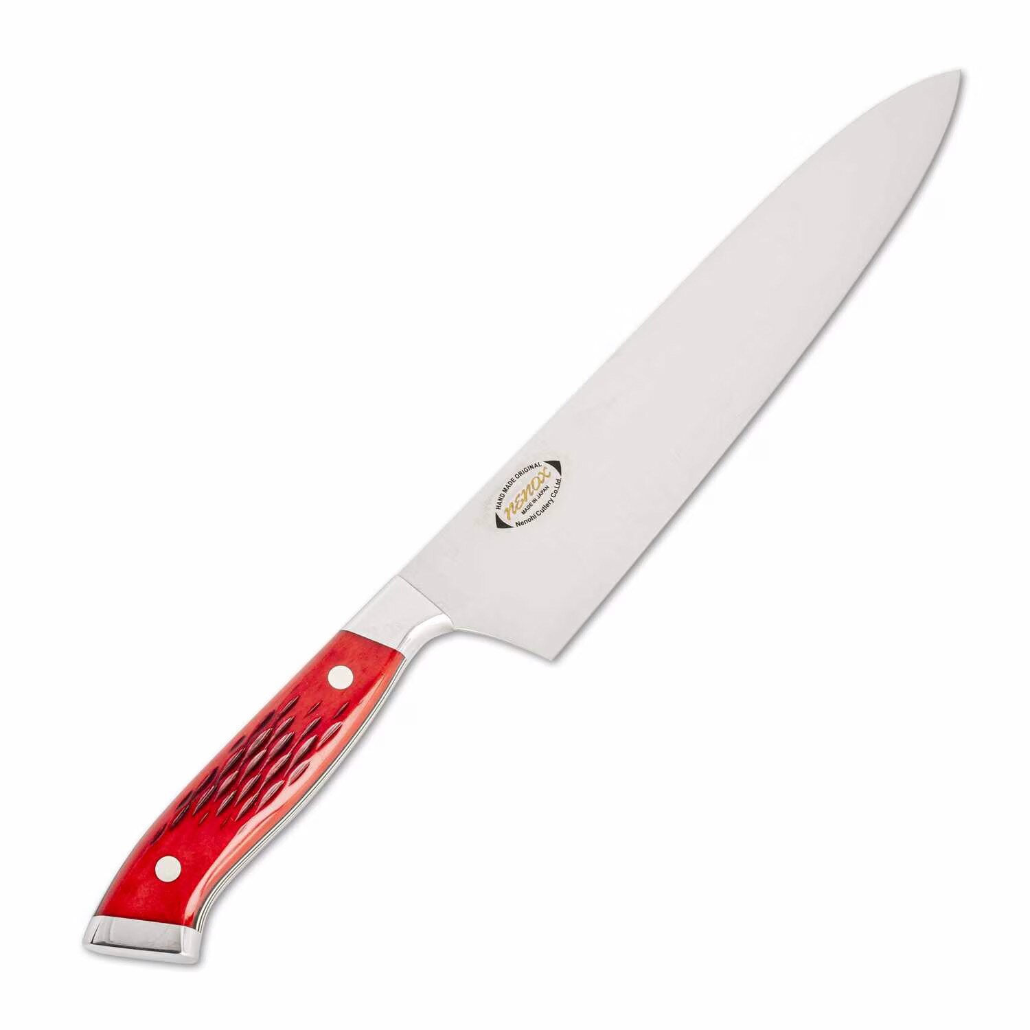 Nenohi Nenox Red Bone Handle Gyuto