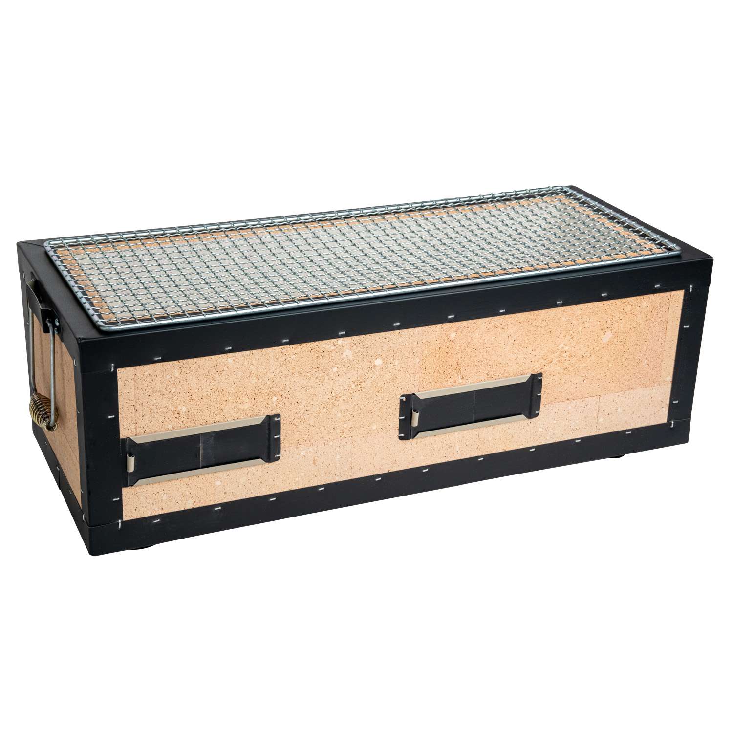 Charcoal Konro Grill with Net - Medium