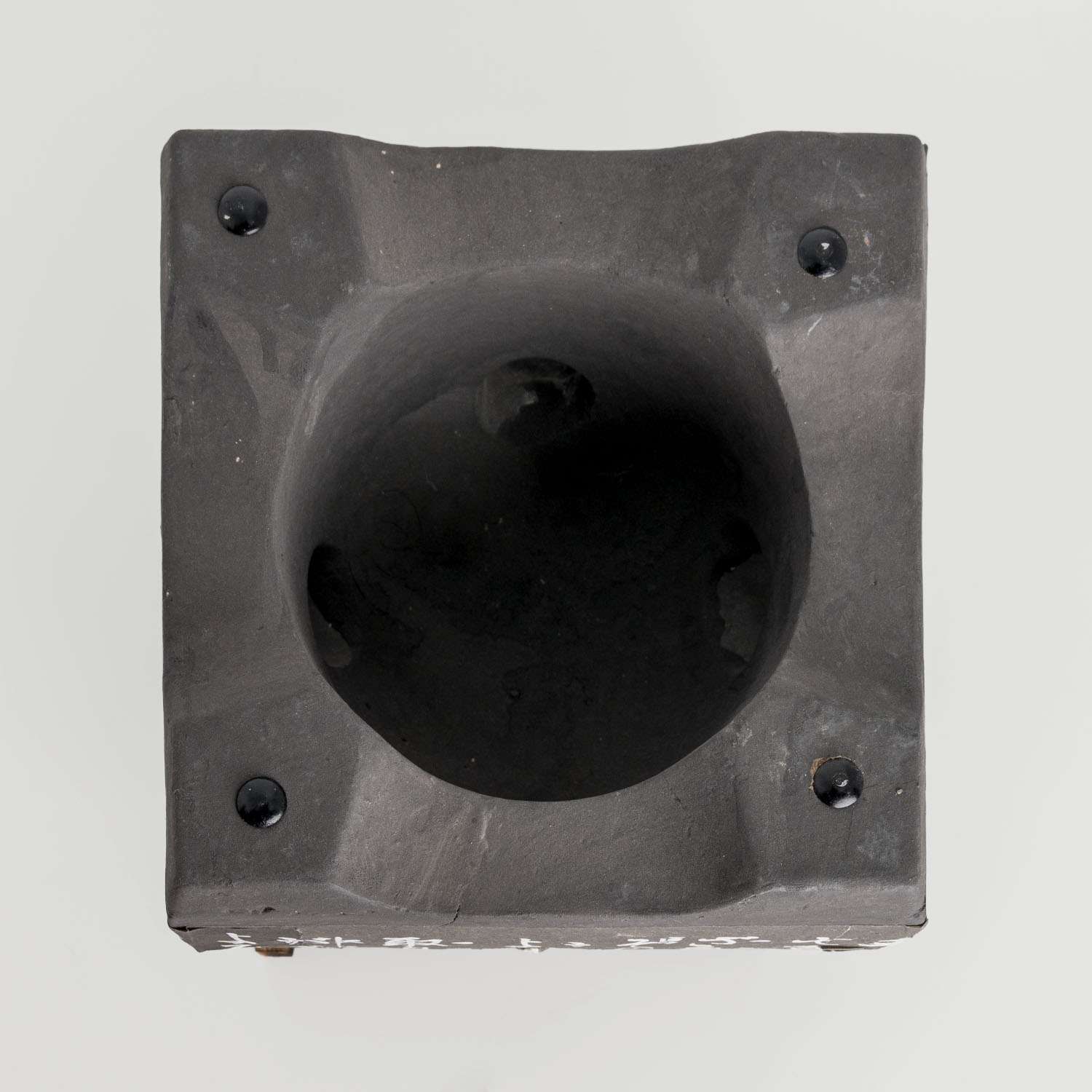 Image of Black Hida Konro Grill with Wooden Base Net Screen 5.5" 3