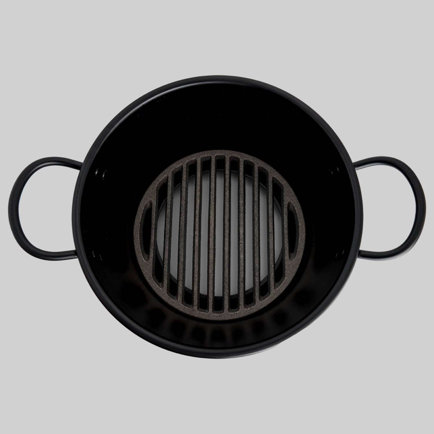 Image of Iron Charcoal Starter Pan w/ Handles 11.5" 3
