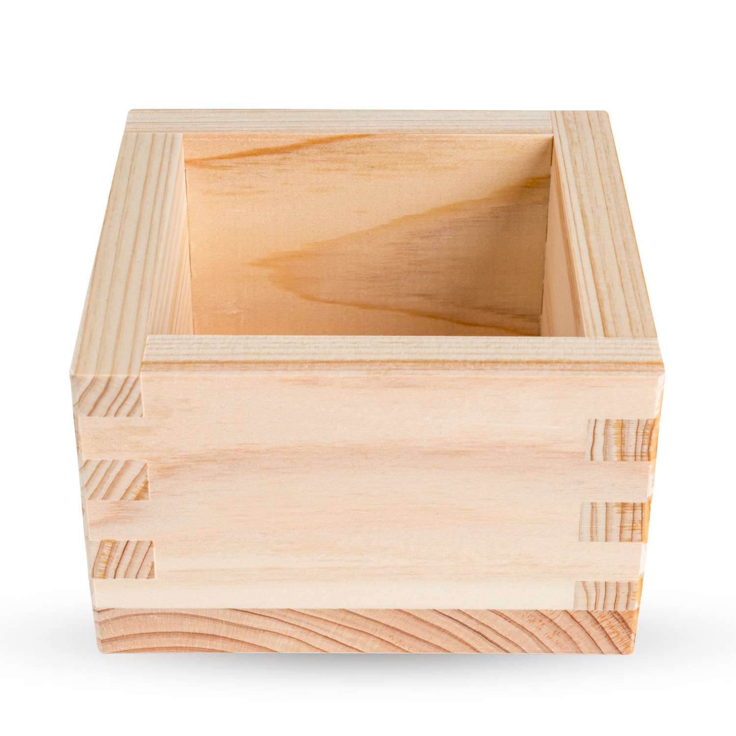 Image of Hinoki Wooden Sake Box 3.25" 1