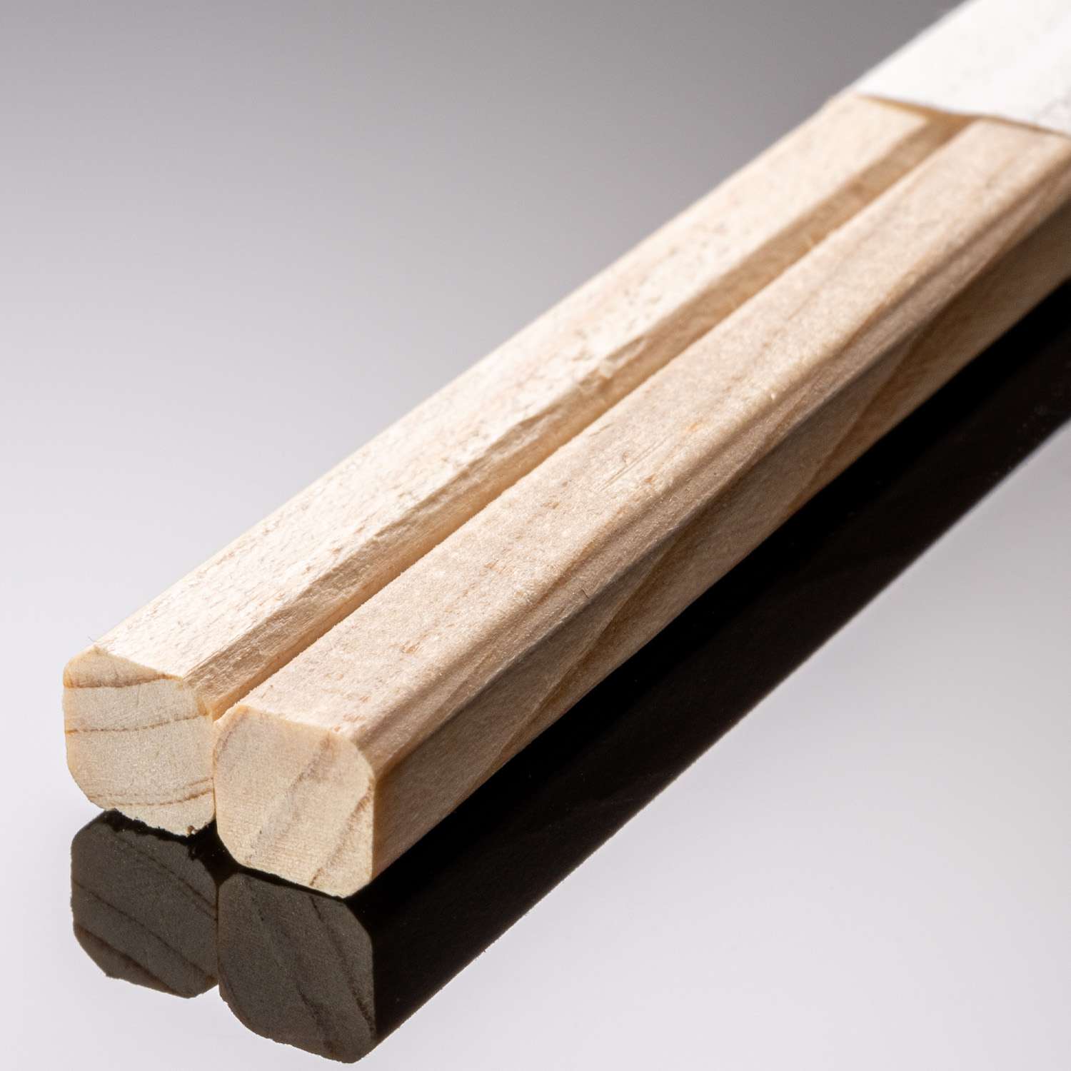 Disposable Hinoki Square Chopsticks 9.5" hover-image